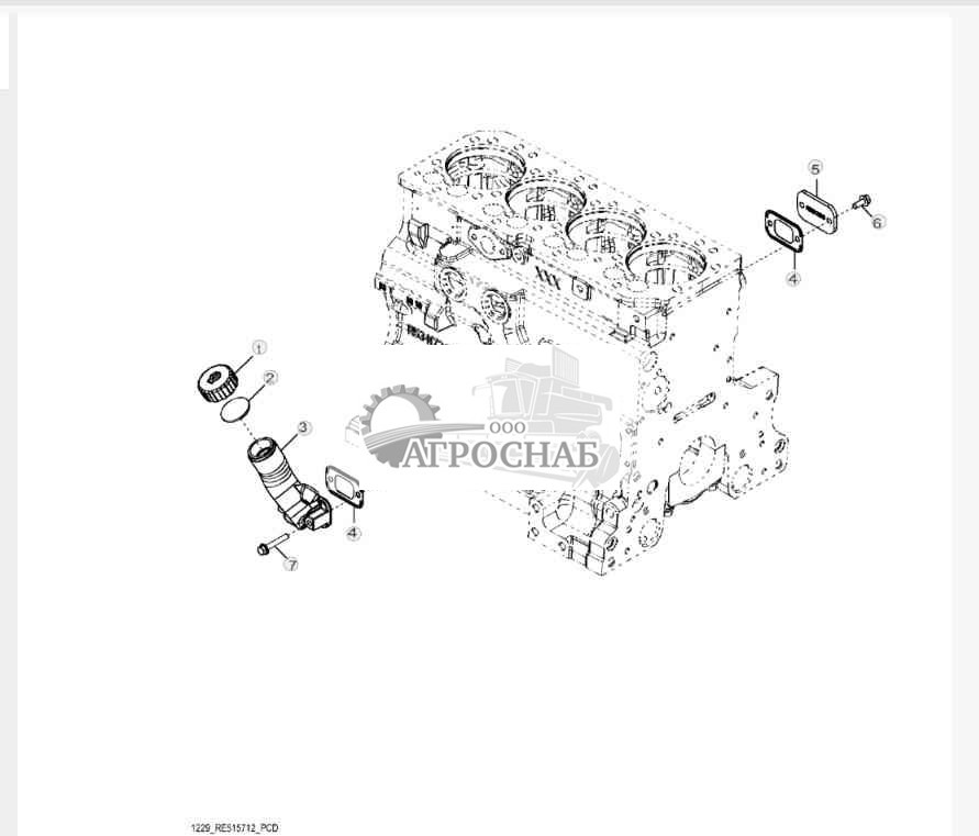 1229 Маслоналивная горловина 